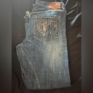 AD Blue Denim Jeans with Pocket Design